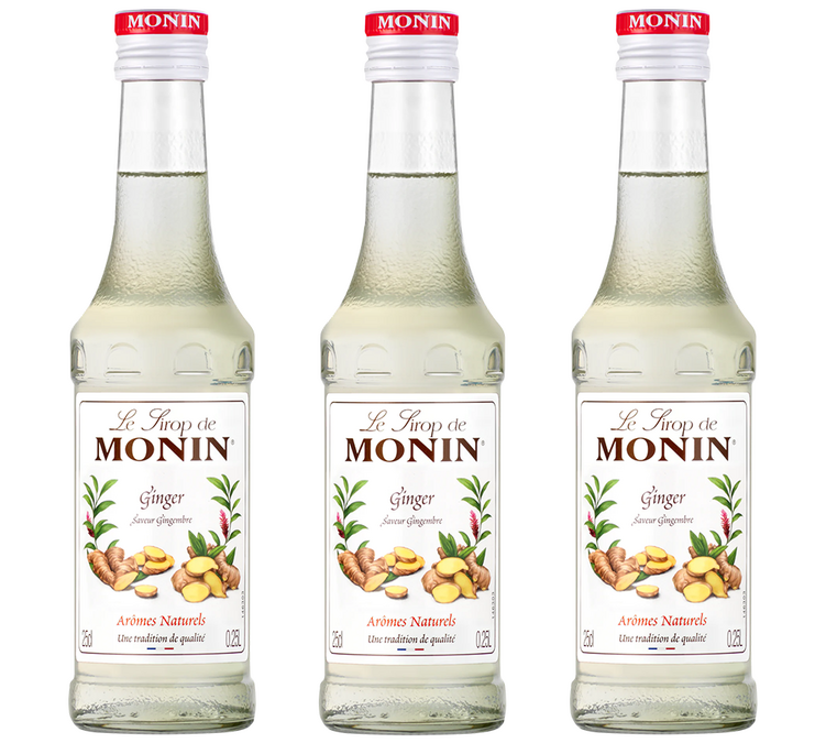 Sett med Ingefærsiruper - 3 x 70cl - MONIN