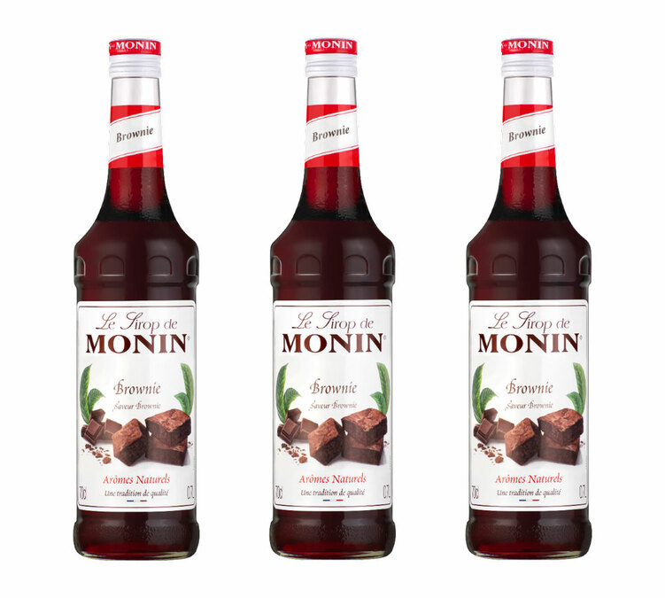 Brownie Sirup für Profis 3 x 70cl - MONIN