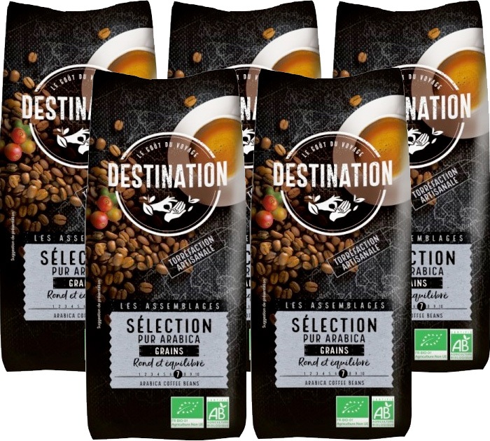 Caffè in Grani Biologico 100% Arabica Selezione - 5kg - Destination