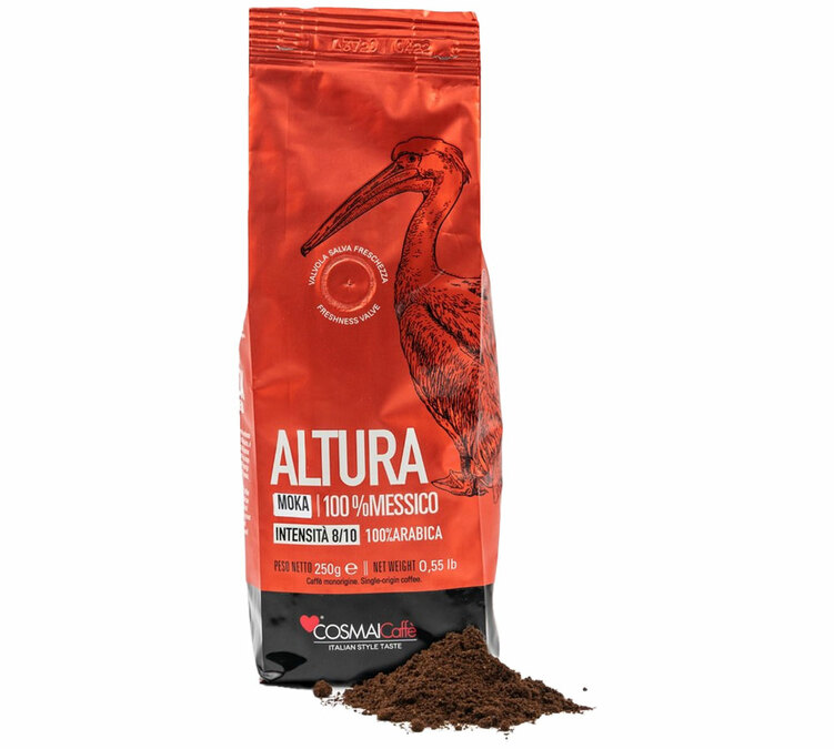 250 g - Gemalen koffie - Mexico Altura - COSMAI CAFFÈ