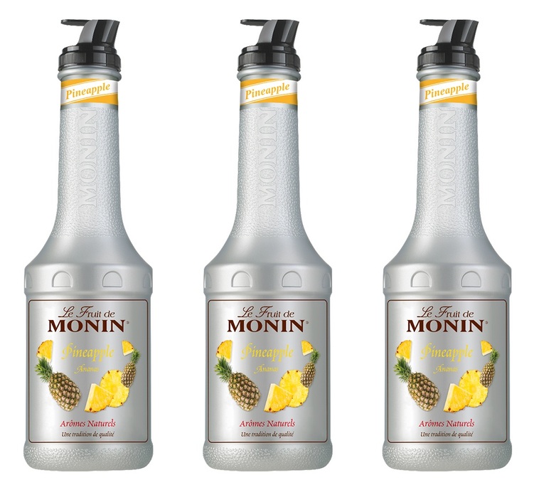 Paket od 3 Monin voćna pirea - Ananas - 3 x 1L