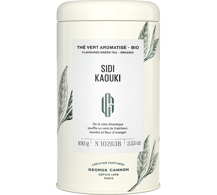 Dose Bio-Grüntee Sidi Kaouki - Lose 100 g - GEORGE CANNON
