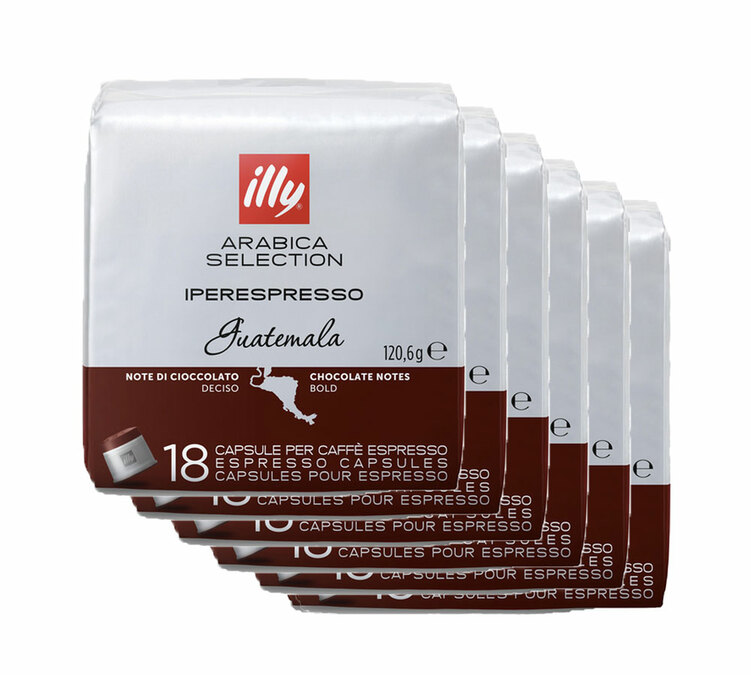 216 Capsules Iperespresso Arabica Sélection Guatemala - Illy