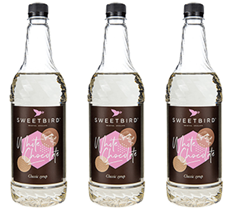 3 db-os Profi Szirup csomag Fehércsokoládé 3 x 1L - SWEETBIRD