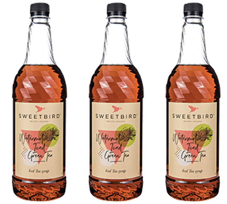 3 db Sweetbird szirup - Görögdinnye Zöld Jeges Tea - 3 x 1L
