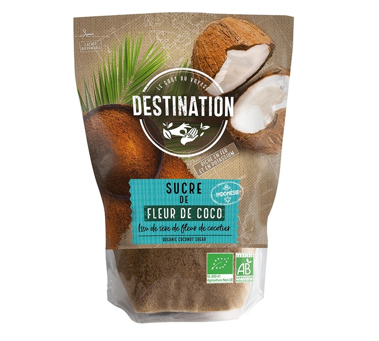 Zucchero di Fiori di Cocco Indonesia Bio - 500 g - DESTINATION