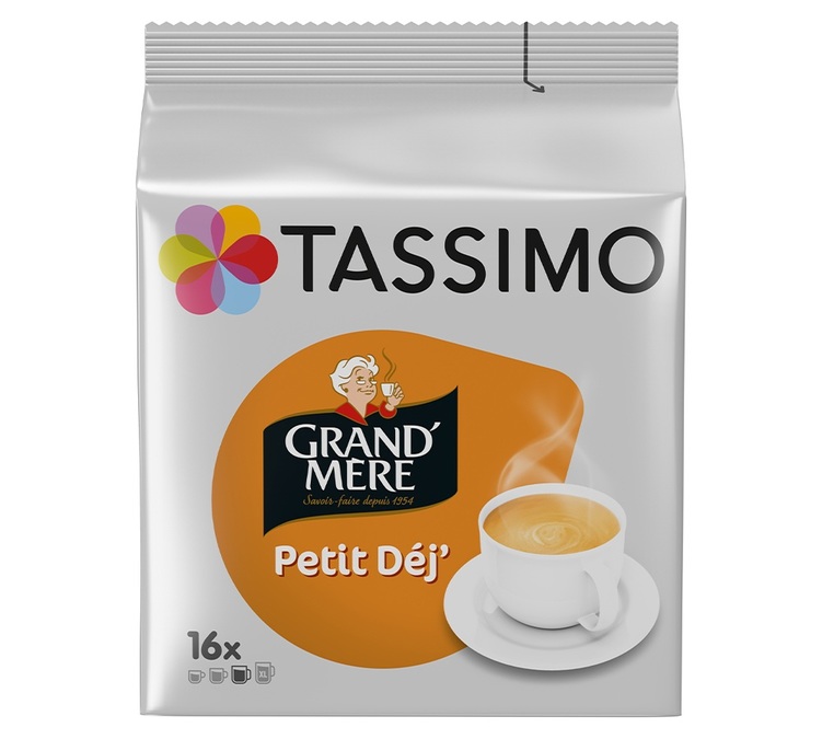 16 капсули Grand Mère Petit Déjeuner – за TASSIMO