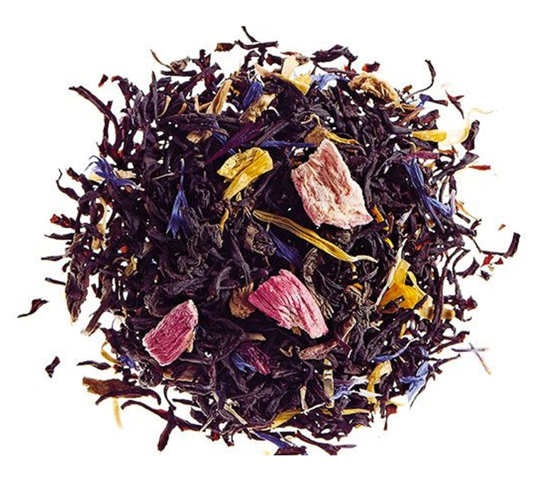 Té Negro Mezcla Zafiro Azul - a Granel, 200 g - COMPTOIR FRANÇAIS DU THÉ