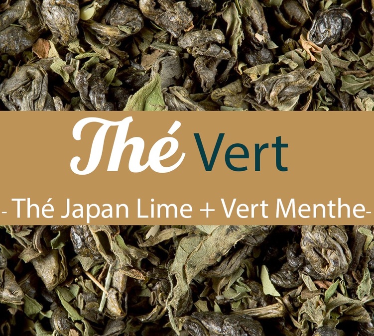 Chá Verde Japonês com Limão e Chá de Hortelã Orgânico – A Granel, 2 x 100 g – COMPTOIR FRANÇAIS DU THÉ
