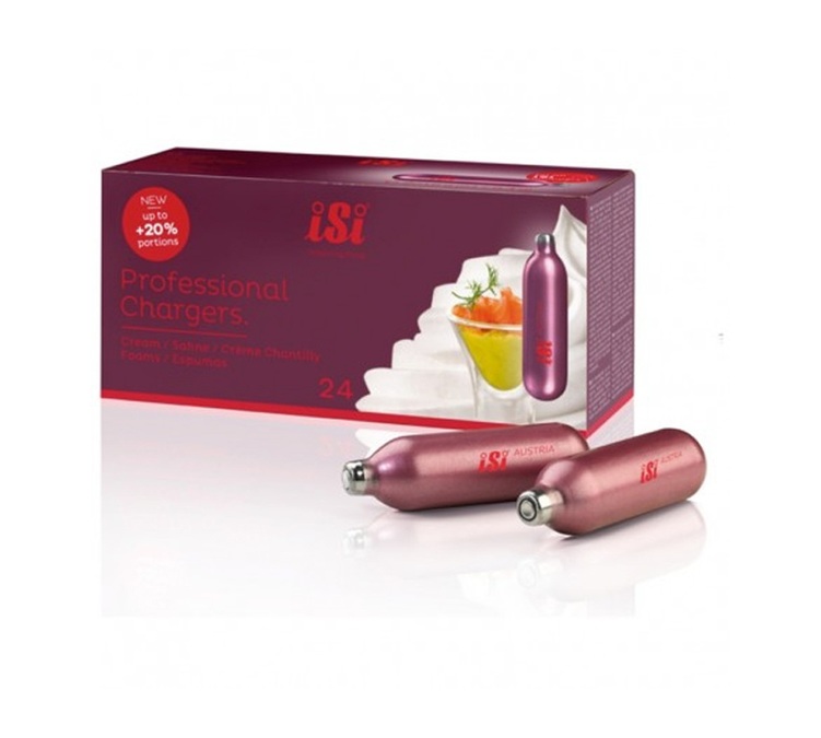 24 kapselin pakkaus, N20 – 8,4 g – iSi