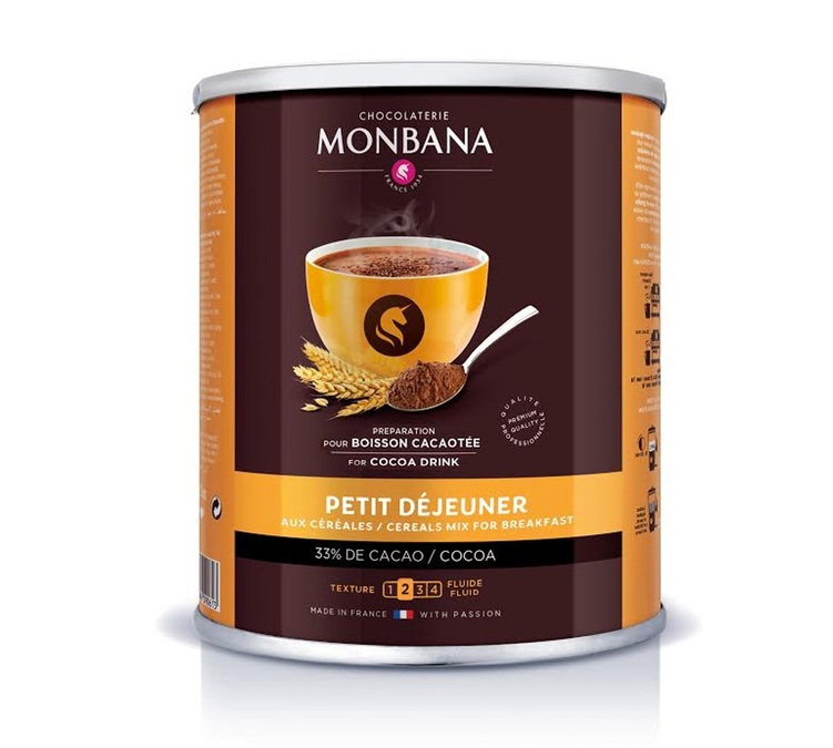 Chocolat Poudre Petit Déjeuner aux Céréales - Vrac 500 g - MONBANA 
