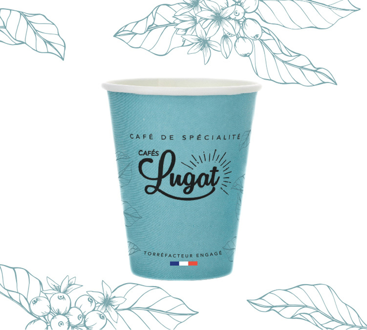 Confezione da 2100 bicchieri Lugat da 24 cl.