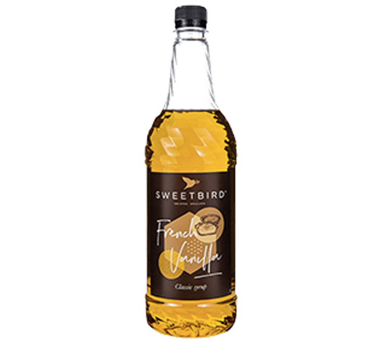 „Sweetbird“ sirupas – prancūziškas vanilinis – 1 litras.