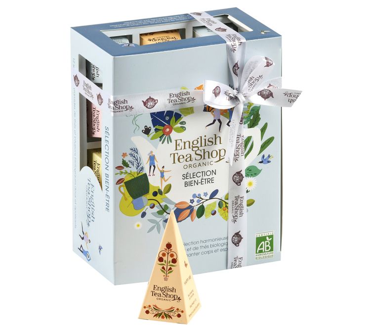 Estojo Coleção Bem-Estar Bio – 6 x 2 sachês – ENGLISH TEA SHOP