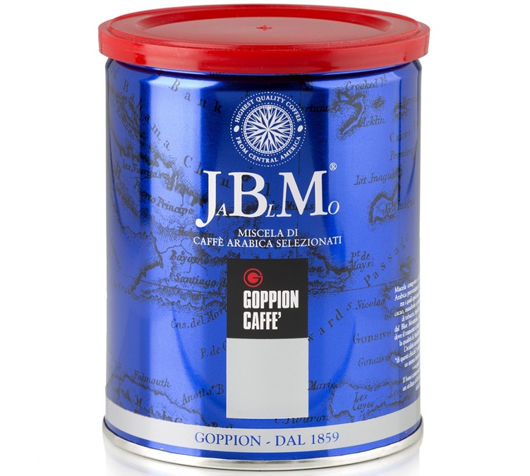 250 g - gemalen koffie - JBM 100% Arabica - GOPPION CAFFÈ
