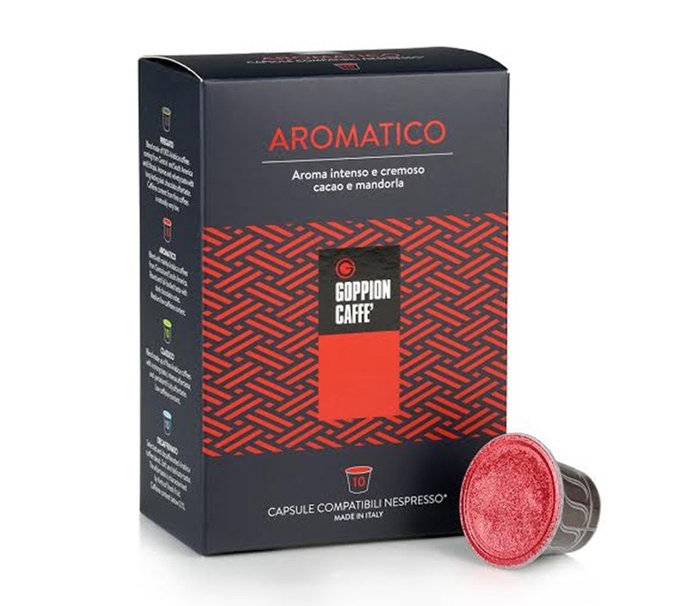 10 capsules, compatibel met Nespresso* Original, Aromatico - GOPPION