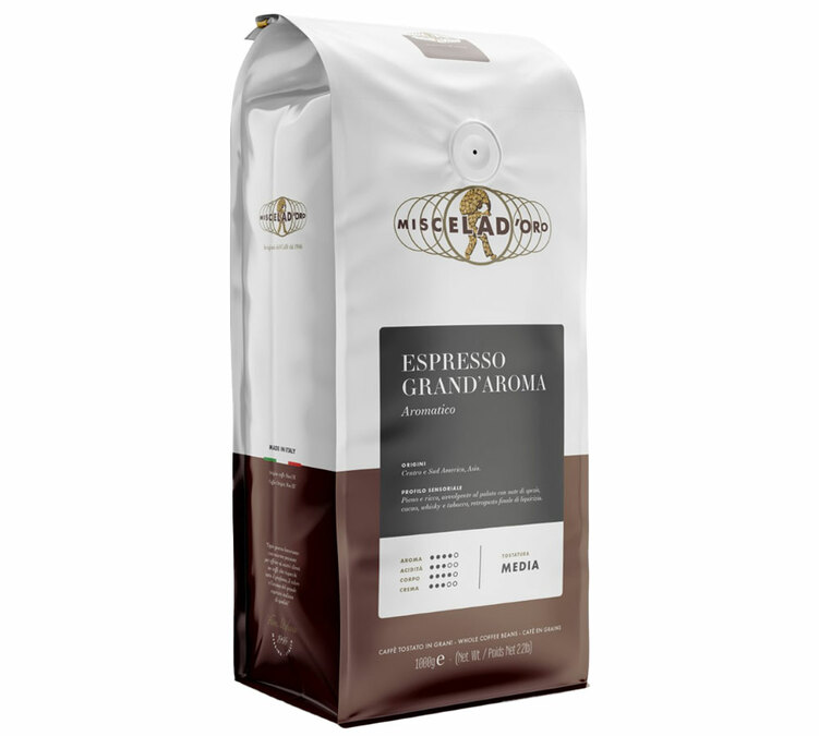 1 kg - zrna kave - Grand'Aroma - MISCELA D'ORO