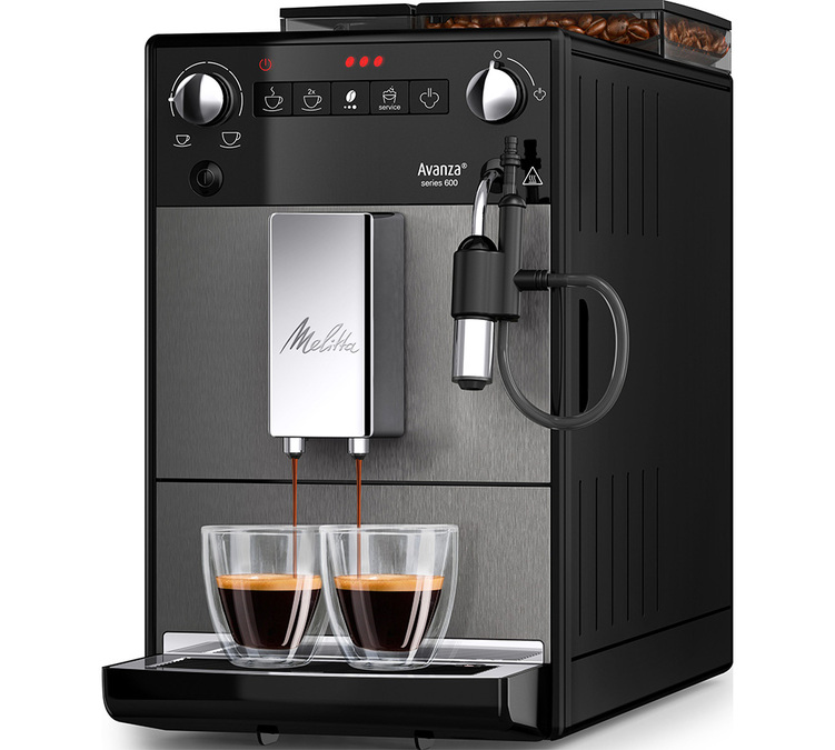 „Melitta Avanza“ pilkas kavos malūnėlis, modelis F270-100.