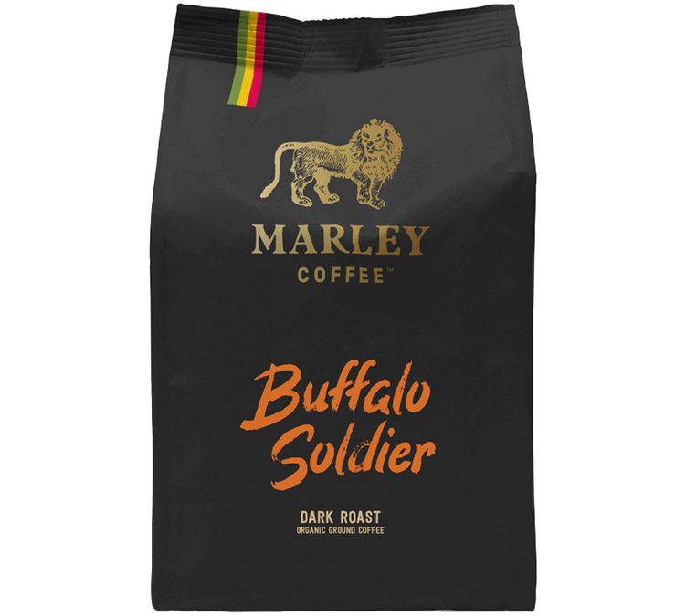 227 g – őrölt kávé – Buffalo Soldier Bio – MARLEY COFFEE