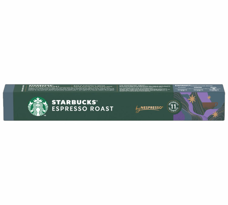 10 kapsler, kompatible med Nespresso* Original Espresso Roast – STARBUCKS