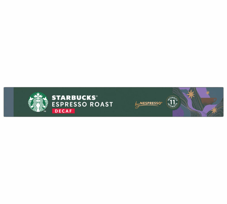 10 κάψουλες, συμβατές με τη μηχανή Nespresso* Original, με γεύση Espresso, χωρίς καφεΐνη - STARBUCKS.