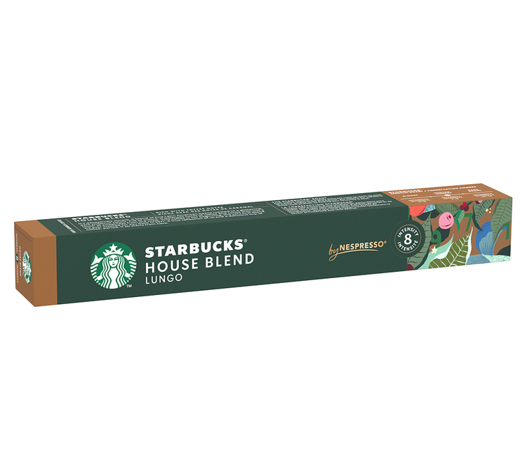 10 capsules, geschikt voor Nespresso* Original, House Blend - STARBUCKS