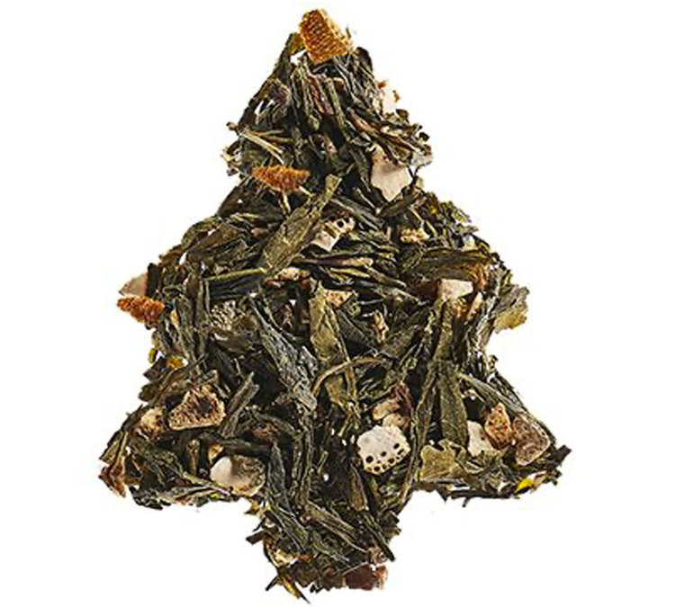 Ekologiskt grönt te ”Féérie de Noël” – 100 g – COMPTOIR FRANÇAIS DU THÉ