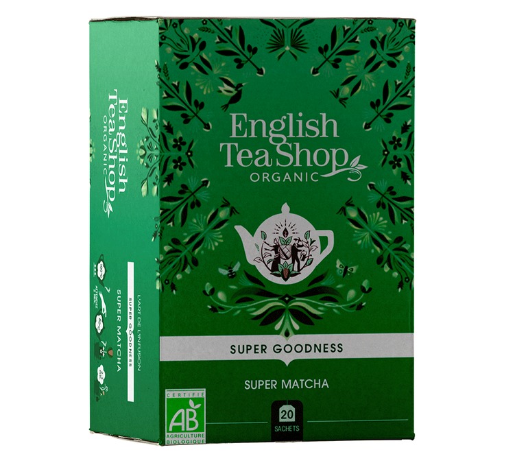 Super Matcha Bio – 20 Teebeutel – ENGLISH TEA SHOP
