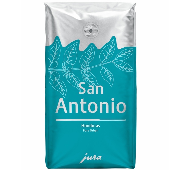250 γρ. - Καφές σε κόκκους - San Antonio, Ονδούρα, 100% Arabica - JURA
