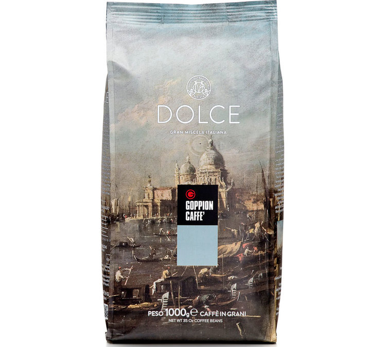 1 kg - Café em grão - Dolce - GOPPION CAFFÈ