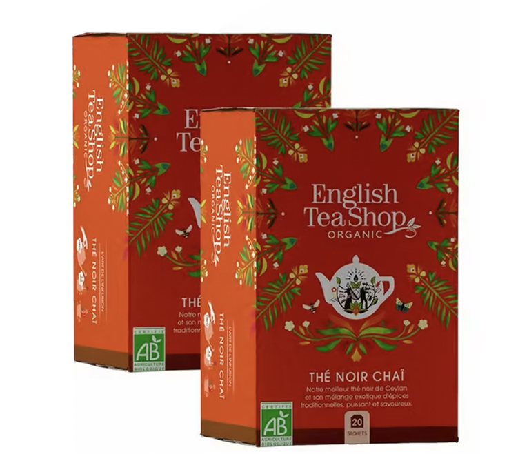 Опаковка био чай „Чай“ – 2 x 20 пакетчета – ENGLISH TEA SHOP
