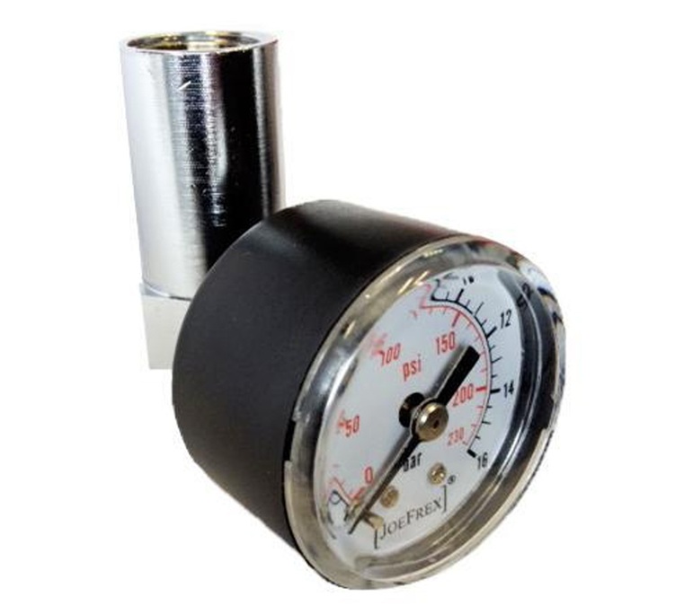 Pressure gauge for espresso machine - Joe Frex