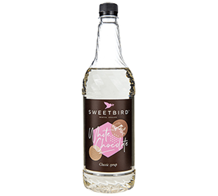 Jarabe Sweetbird - Chocolate blanco - 1 litro.
