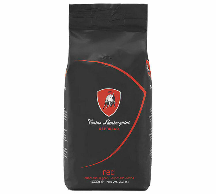 1 kg - őrölt kávé - piros - TONINO LAMBORGHINI
