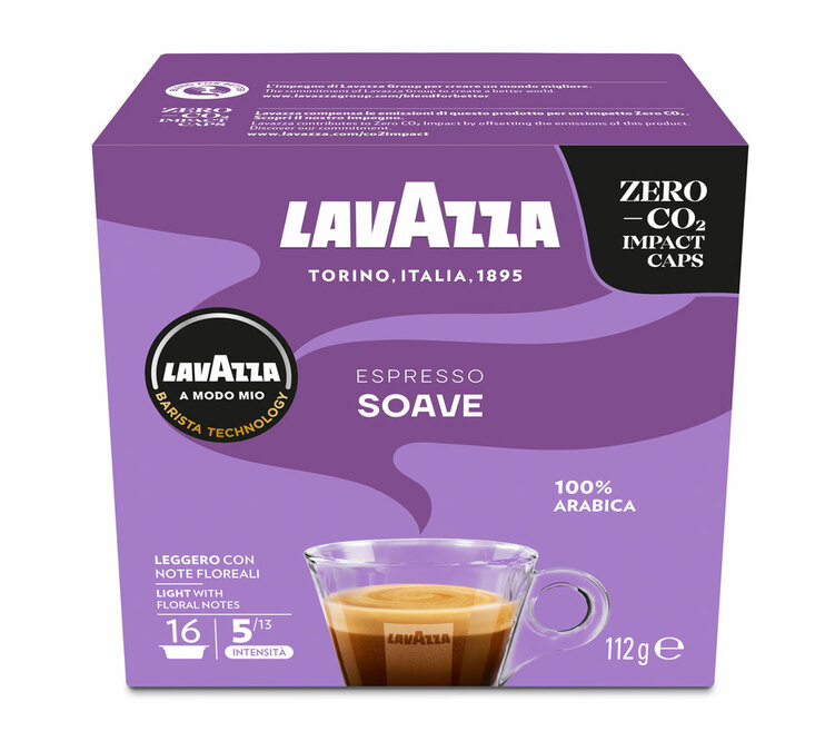 16 kapslar kaffe, A Modo Mio Soave – LAVAZZA