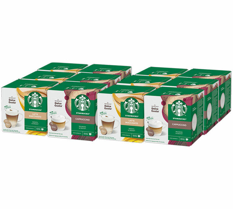Pakovanje za probu: 144 kapsule, kompatibilne sa aparatima Nescafé* Dolce Gusto* – STARBUCKS
