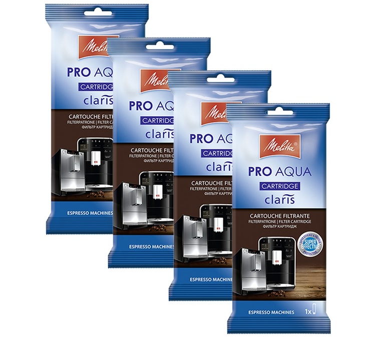 Filter cartridge - MELITTA - Caffeo Claris Pro Aqua x4