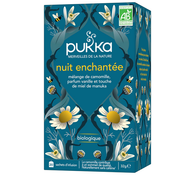 Bio-Tee „Verzauberte Nacht“ – 20 Teebeutel – PUKKA