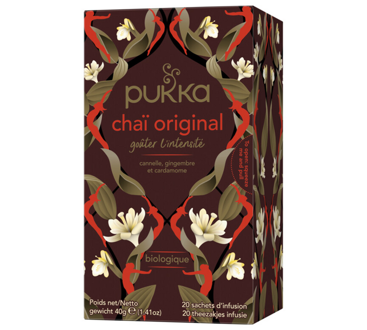 Infuzija i crni čaj Chai Original Bio - 20 vrećica - PUKKA