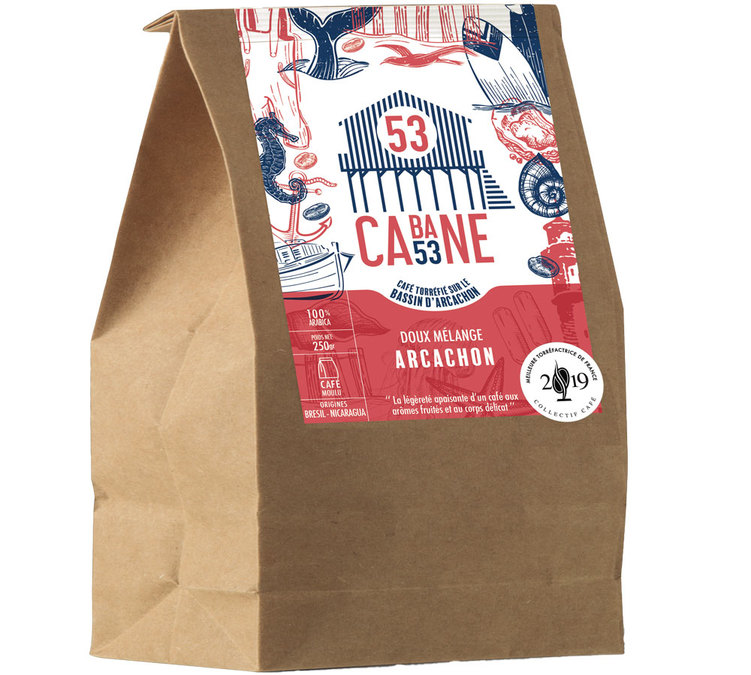 250 g - Café molido - Arcachon - CABANE 53