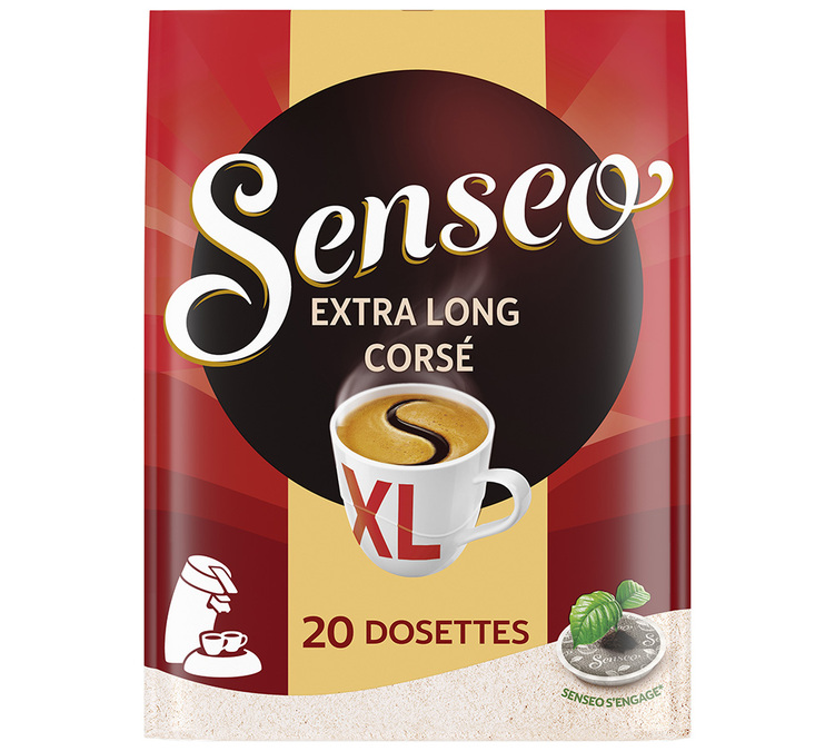 20 dosettes souples XL Corsé - SENSEO