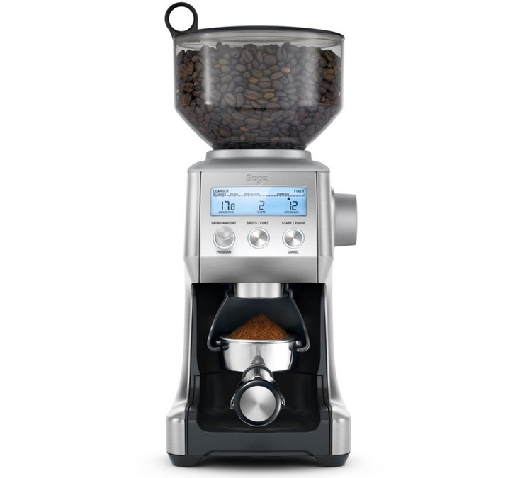 SAGE The Smart Grinder Pro -kahvimylly, malli SCG820BSS4EEU1, ruostumaton teräs.