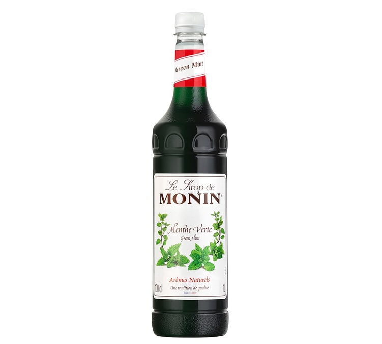 Monin Minzsirup – Plastikflasche – 1 Liter