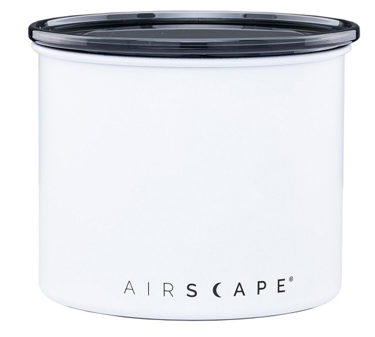 Matinis, baltas metalinis indas, 250 g – „Airscape“