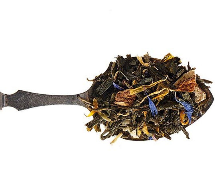 Zielona herbata Grand Earl Grey Sencha – luzem, 100 g – COMPTOIR FRANÇAIS DU THÉ