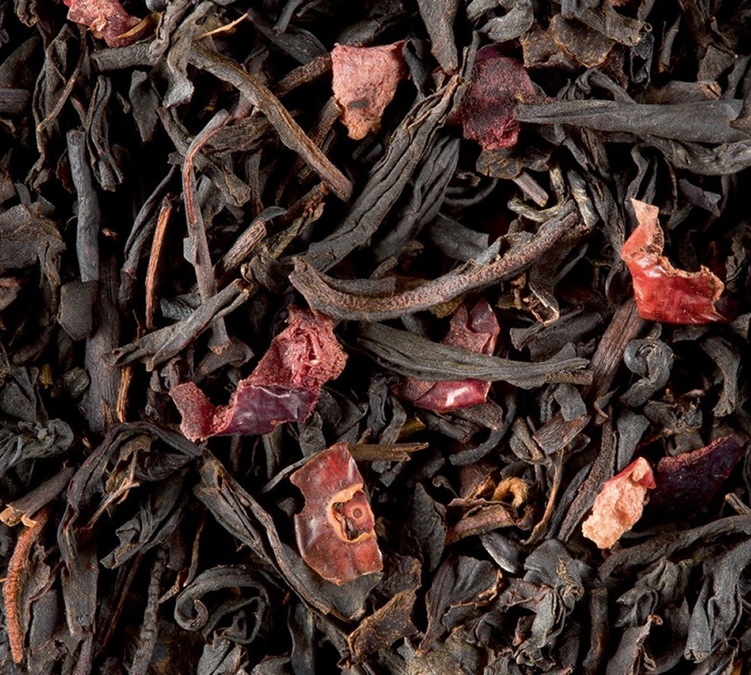 Fekete tea 4, 5, 6 – Szedett cseresznyék – 100 g – DAMMANN FRÈRES