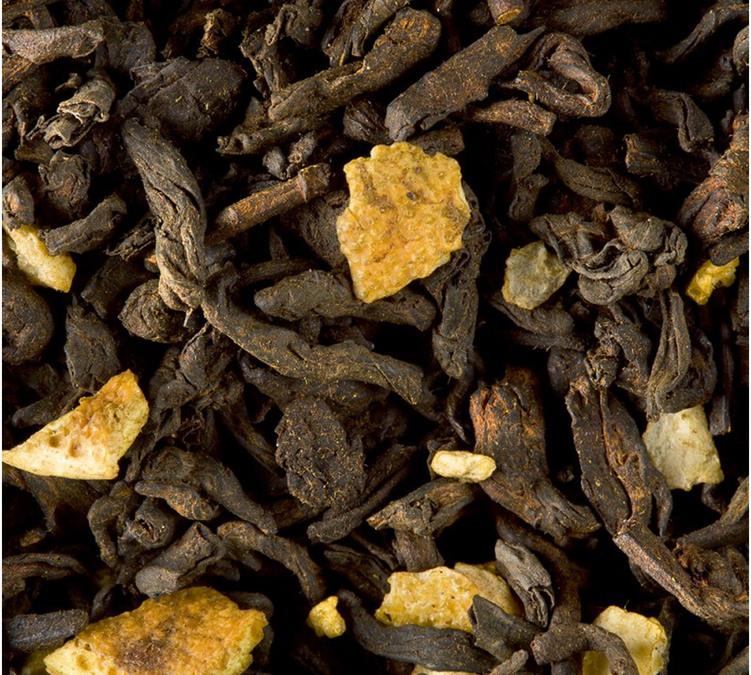 Pu-Erh fekete tea – citrusos íz – 100 g – DAMMANN FRÈRES