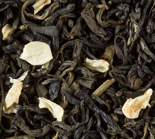 Té verde con mandarina y jazmín – a granel, 100 g – DAMMANN FRÈRES