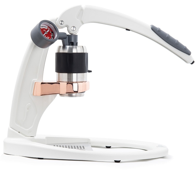 FLAIR ESPRESSO Pro 2 White Lever Espresso Machine