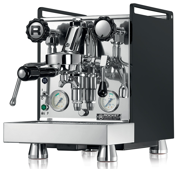 Espresso aparat ROCKET ESPRESSO Mozzafiato Cronometro V, crne boje.